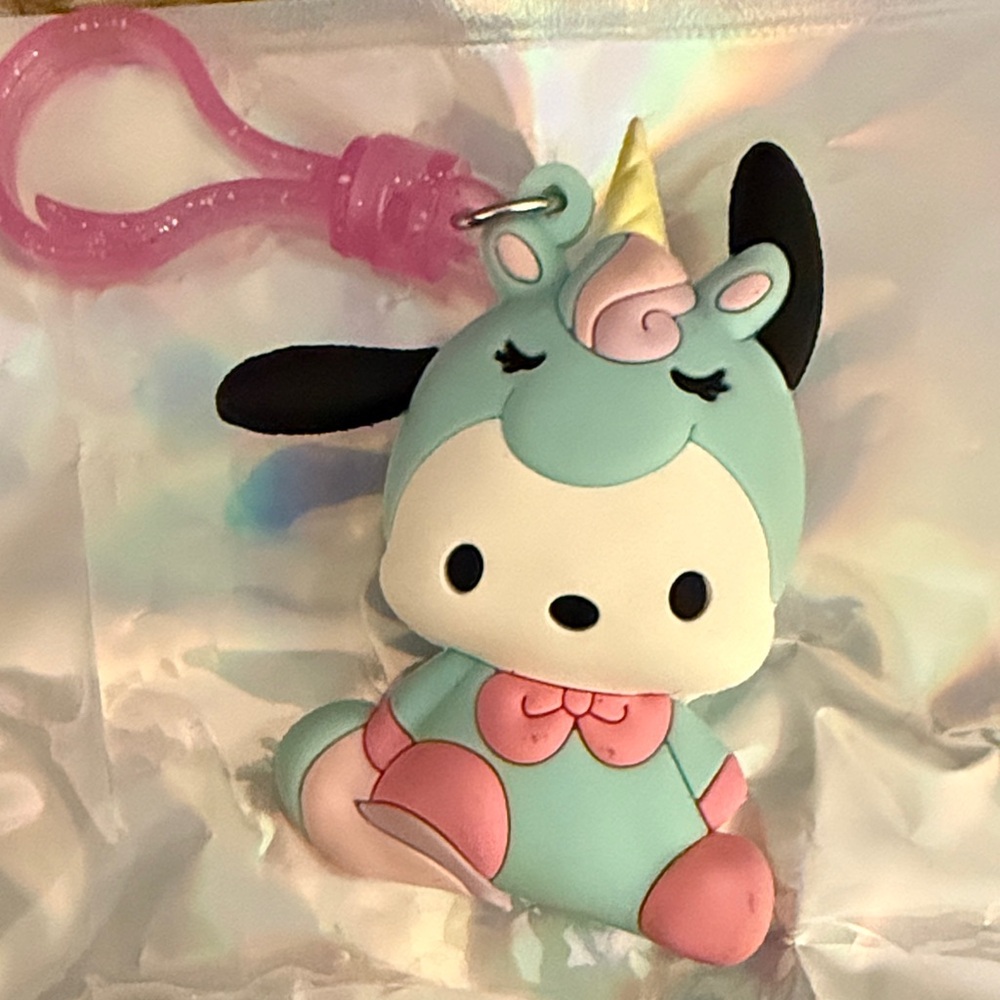 Sanrio- Pocchaco keychain! Authentic and New!